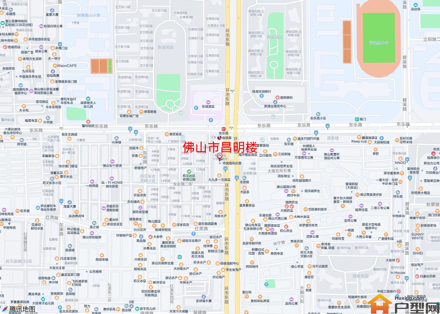 昌明楼小区 - 户型网