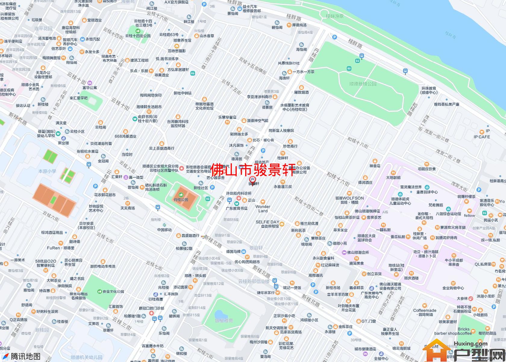 骏景轩小区 - 户型网
