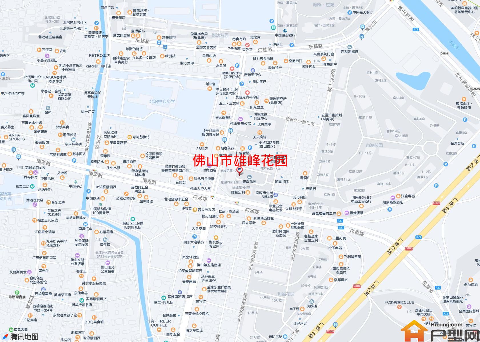 雄峰花园小区 - 户型网