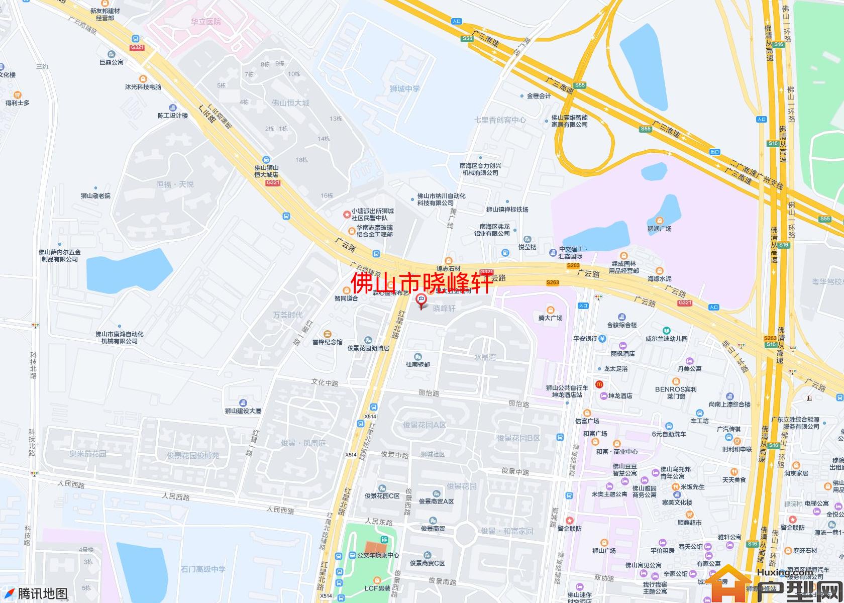 晓峰轩小区 - 户型网
