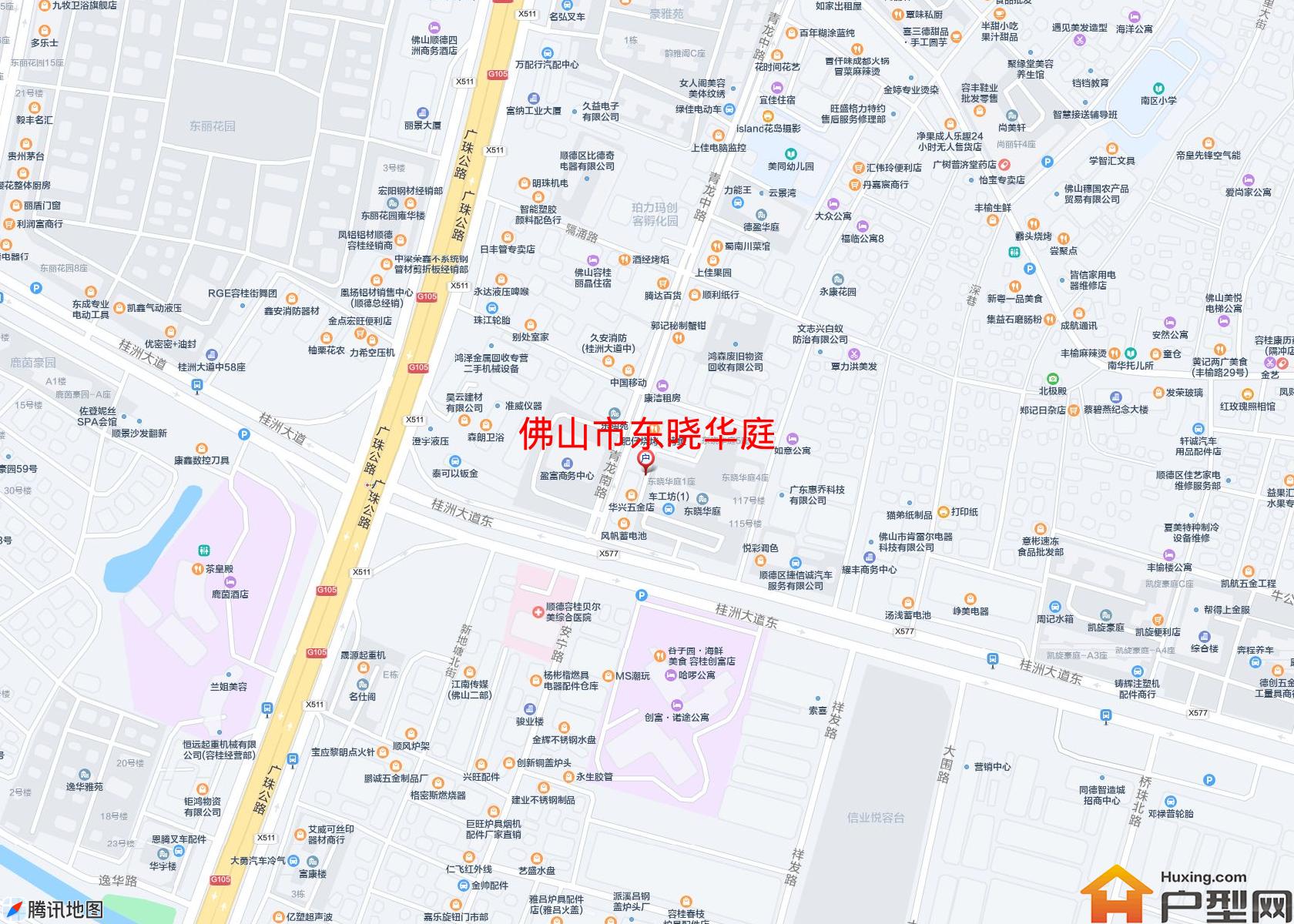 东晓华庭小区 - 户型网