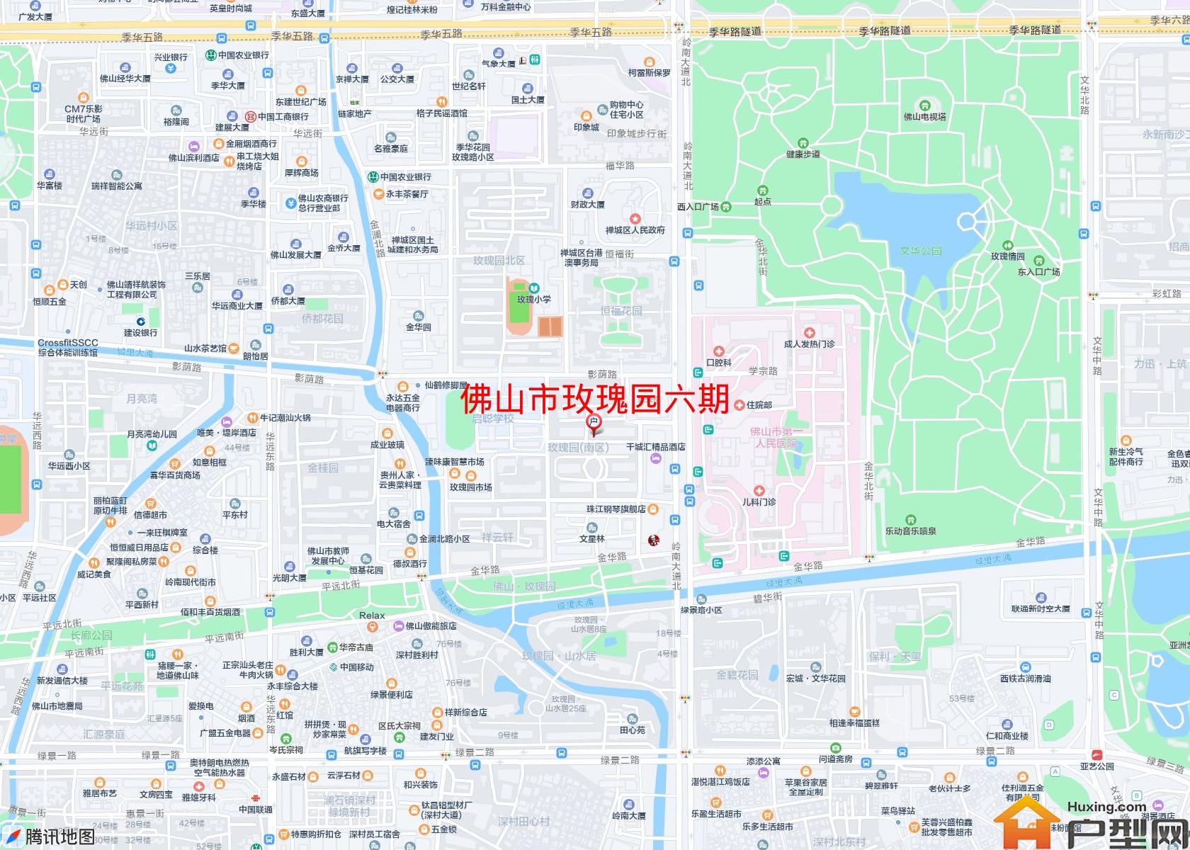 玫瑰园六期小区 - 户型网