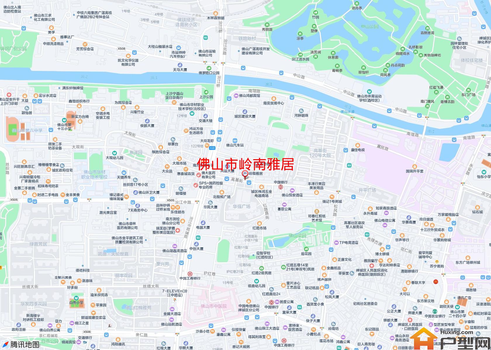 岭南雅居小区 - 户型网 岭南雅居小区 - 户型网