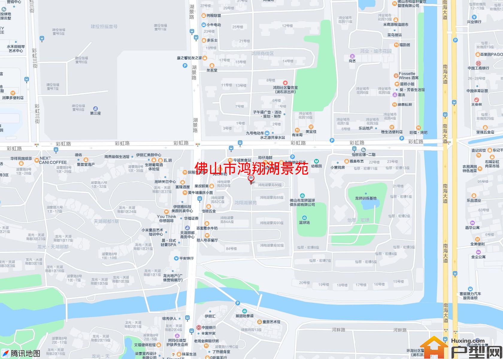 鸿翔湖景苑小区 - 户型网