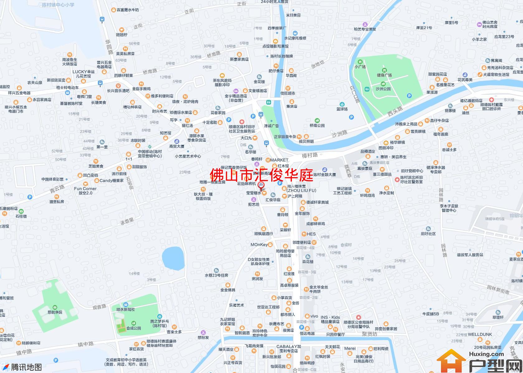 汇俊华庭小区 - 户型网