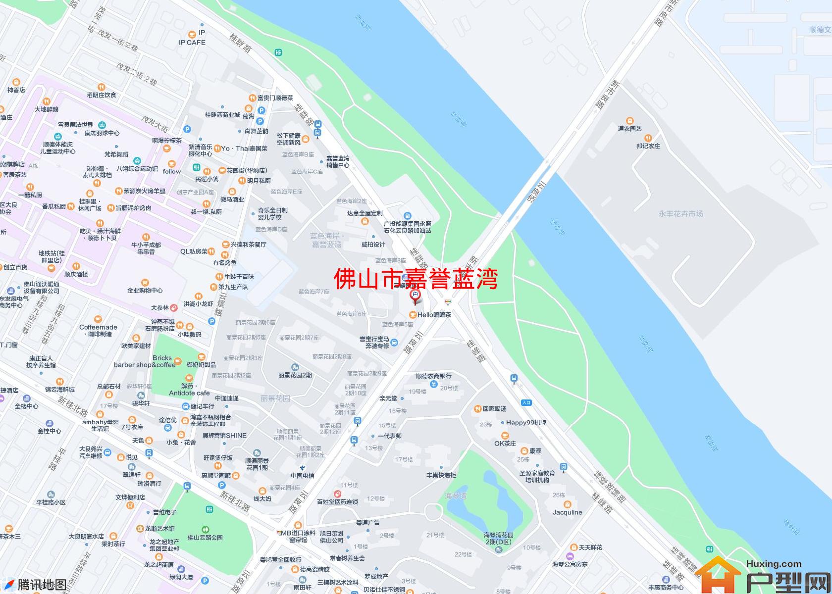 嘉誉蓝湾小区 - 户型网