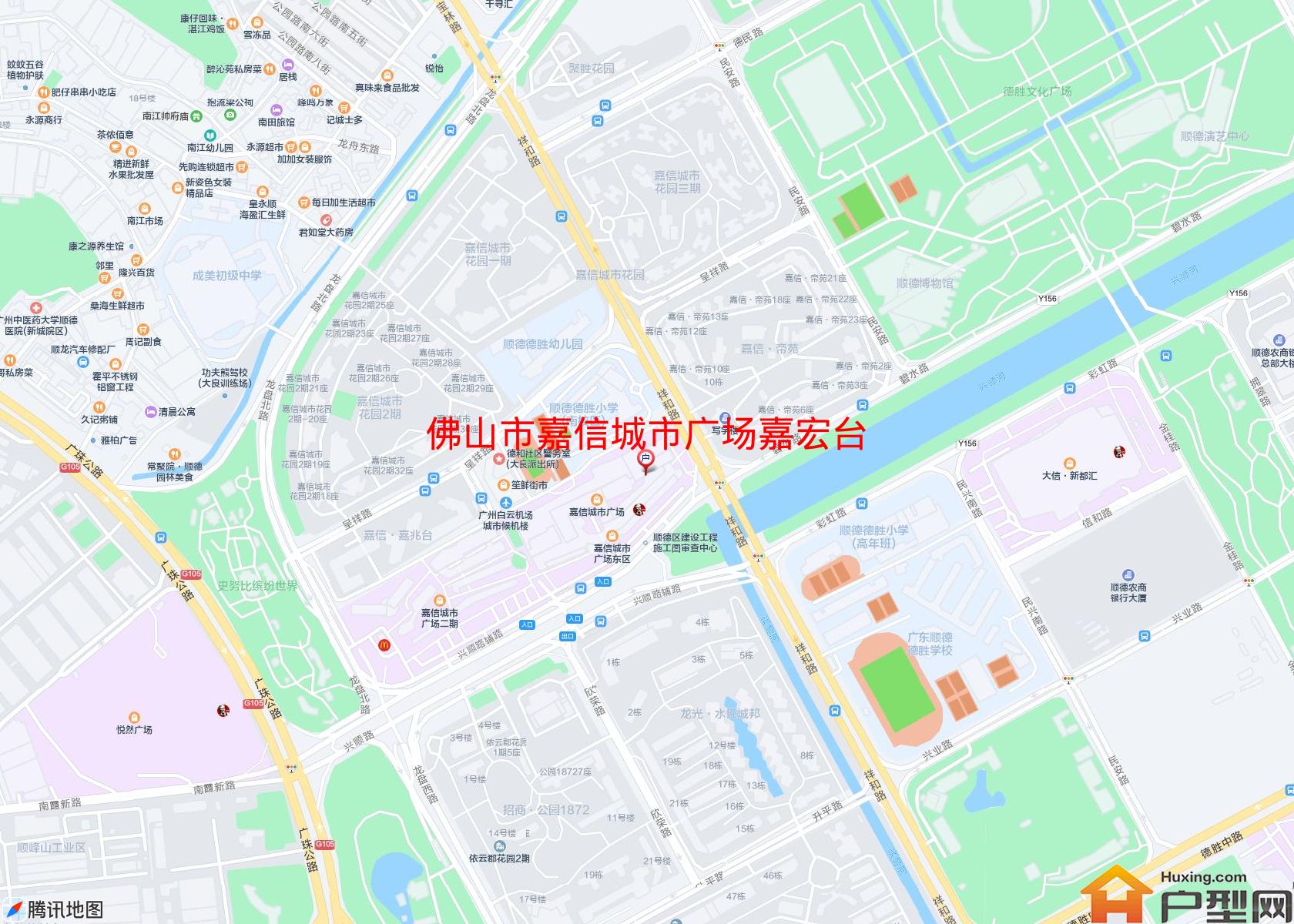 嘉信城市广场嘉宏台小区 - 户型网