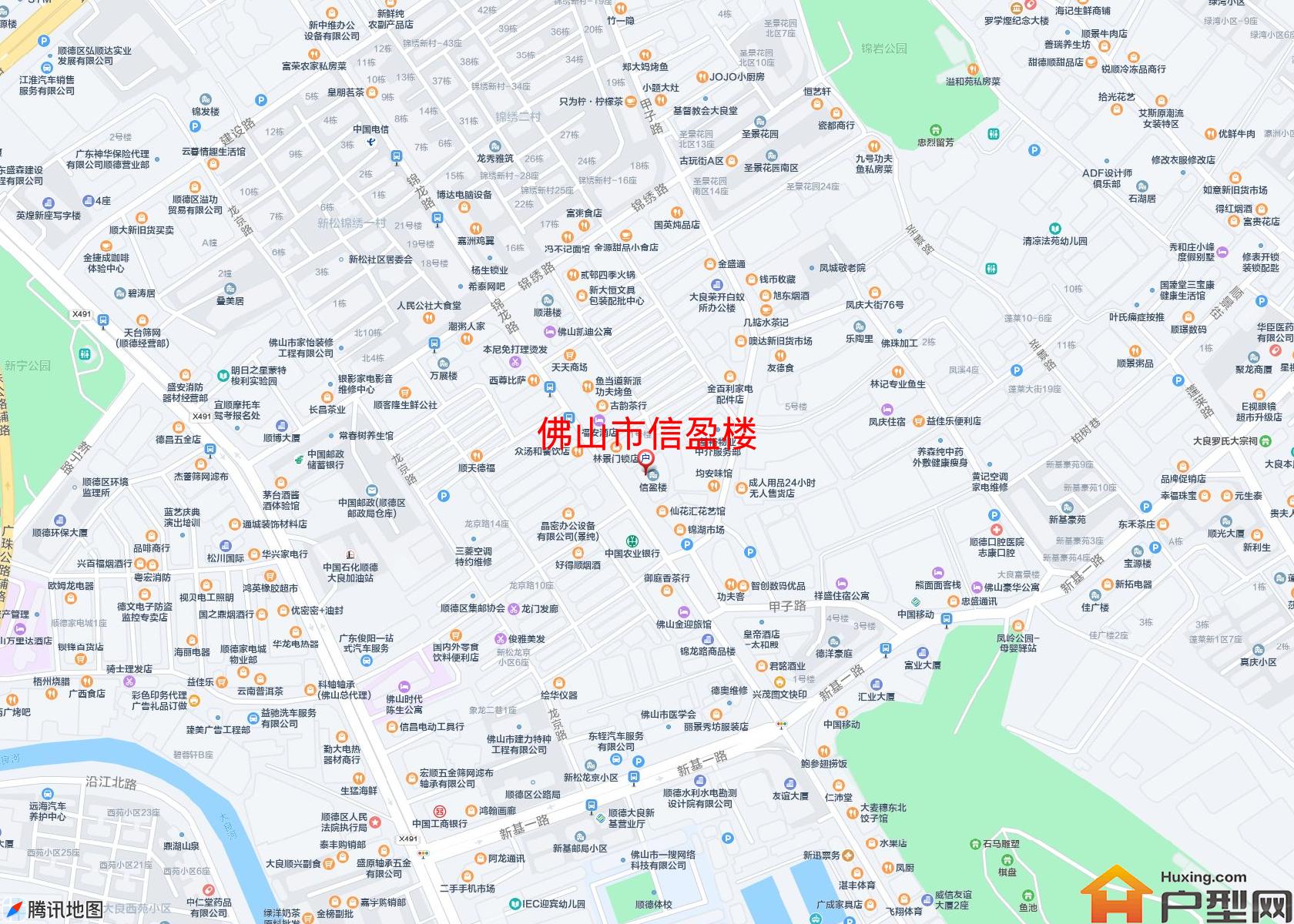 信盈楼小区 - 户型网