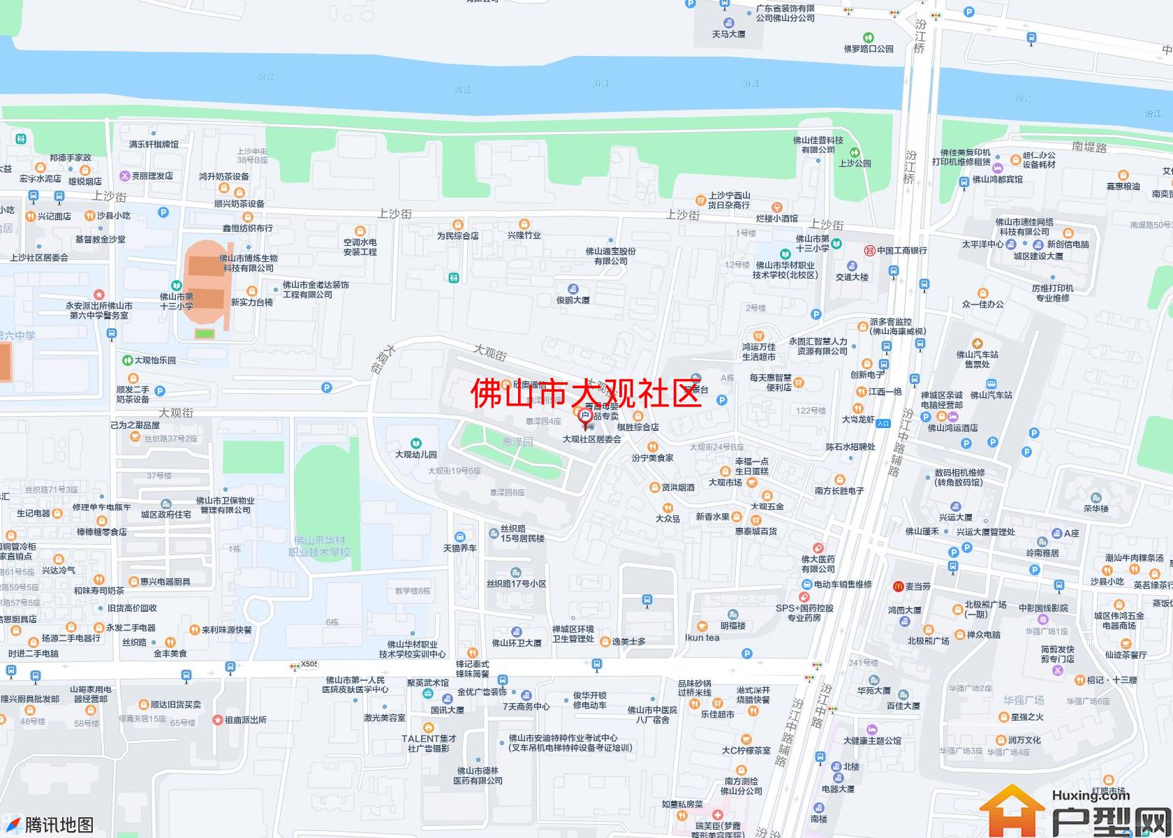 大观社区小区 - 户型网