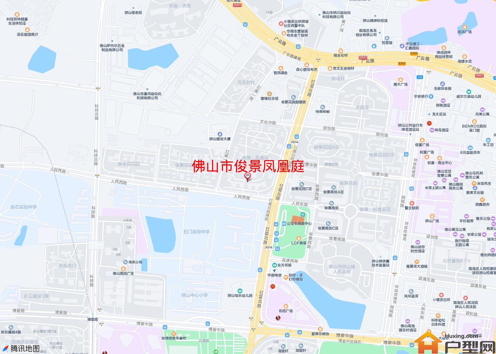 俊景凤凰庭小区 - 户型网