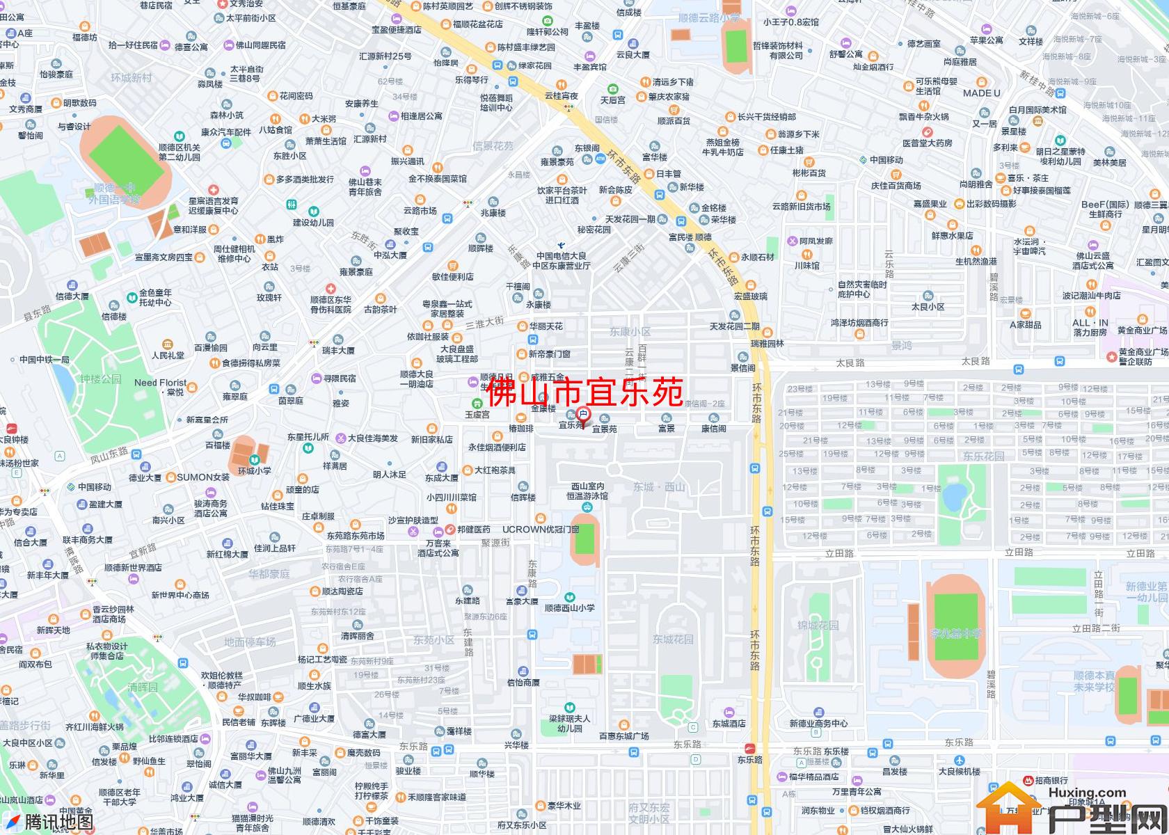 宜乐苑小区 - 户型网