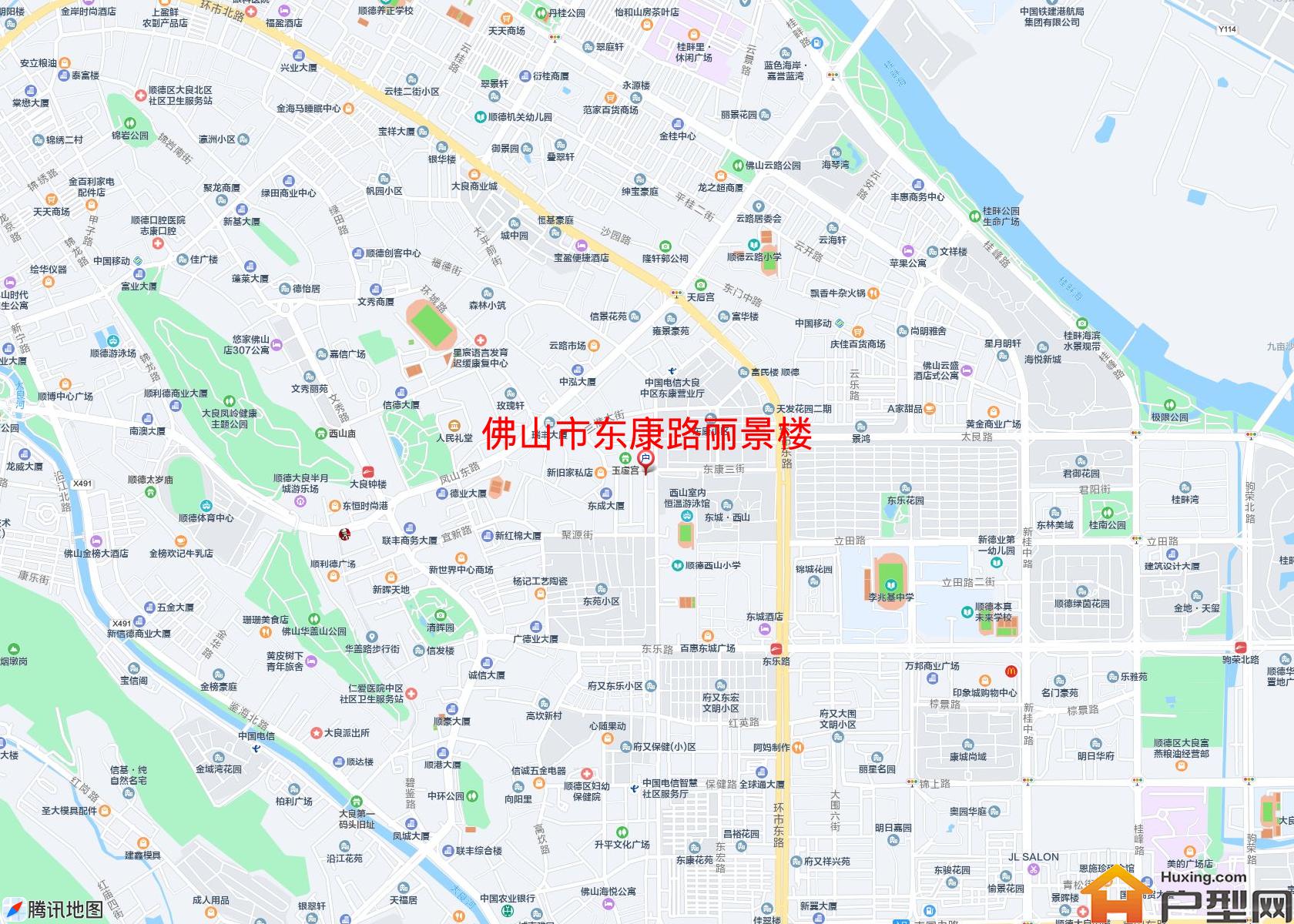 东康路丽景楼小区 - 户型网