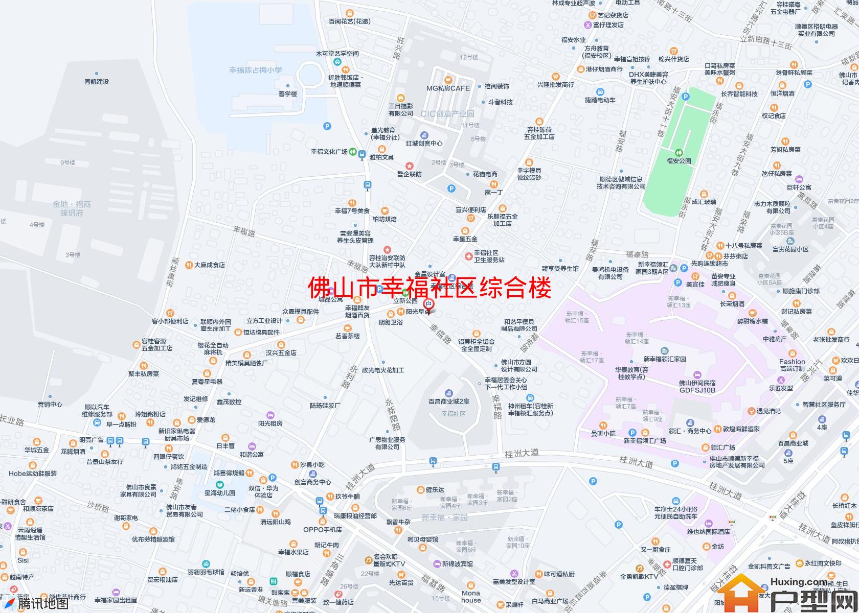 幸福社区综合楼小区 - 户型网