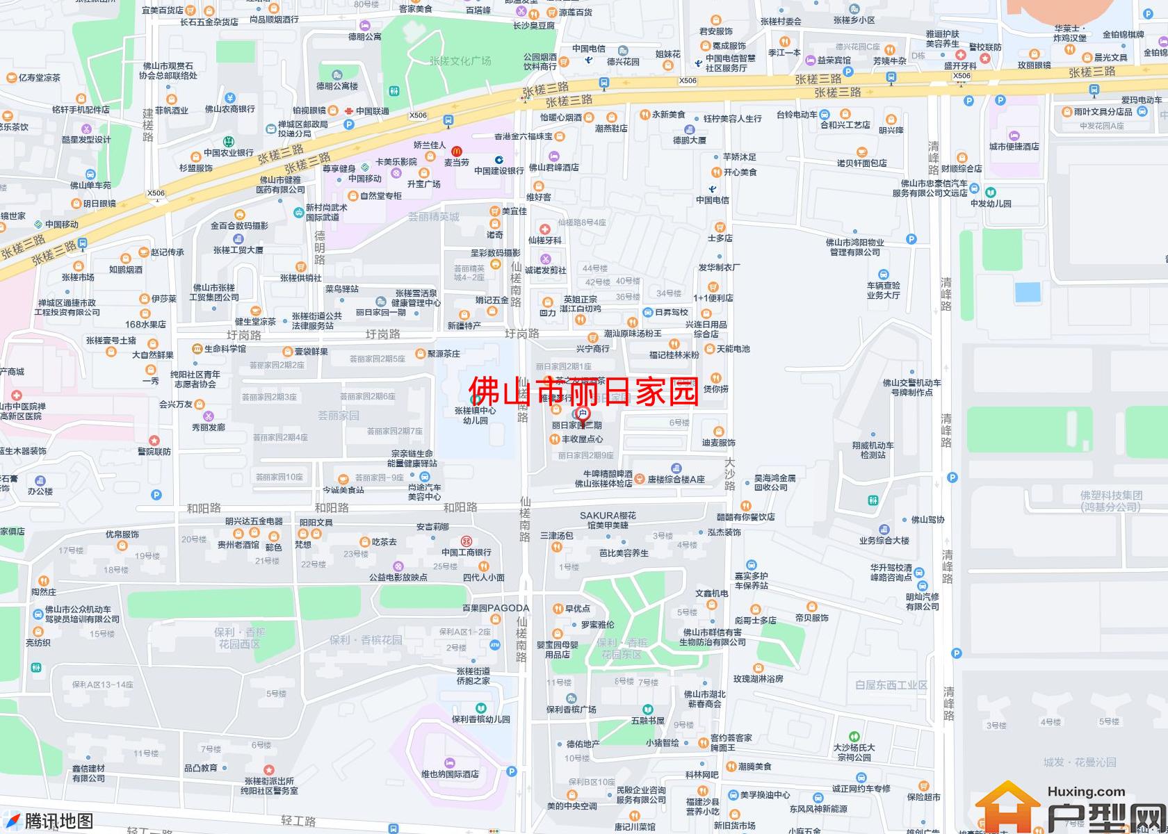丽日家园小区 - 户型网