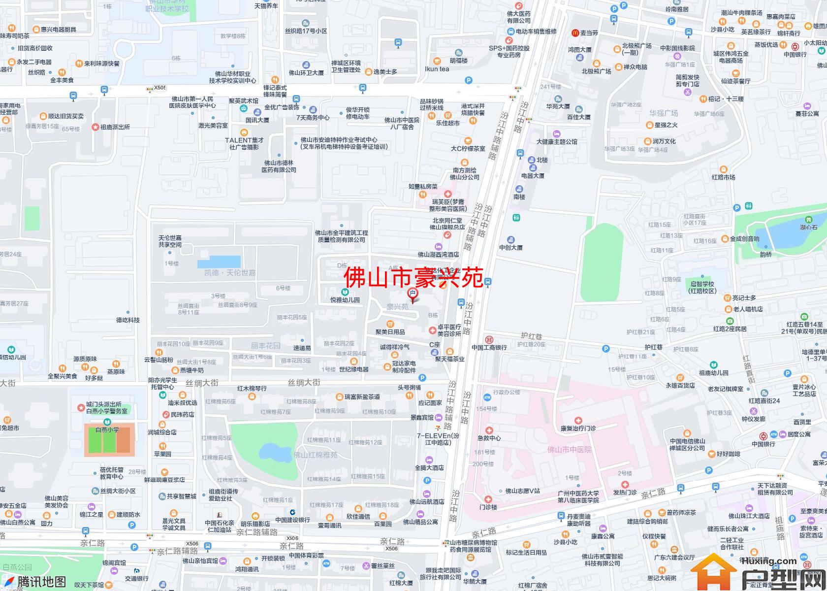 豪兴苑小区 - 户型网