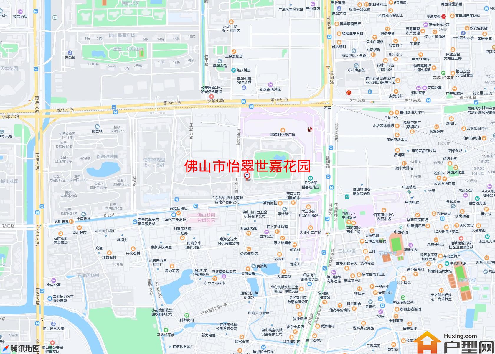 怡翠世嘉花园小区 - 户型网