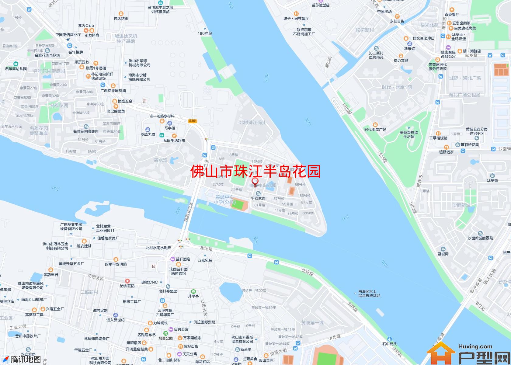 珠江半岛花园小区 - 户型网
