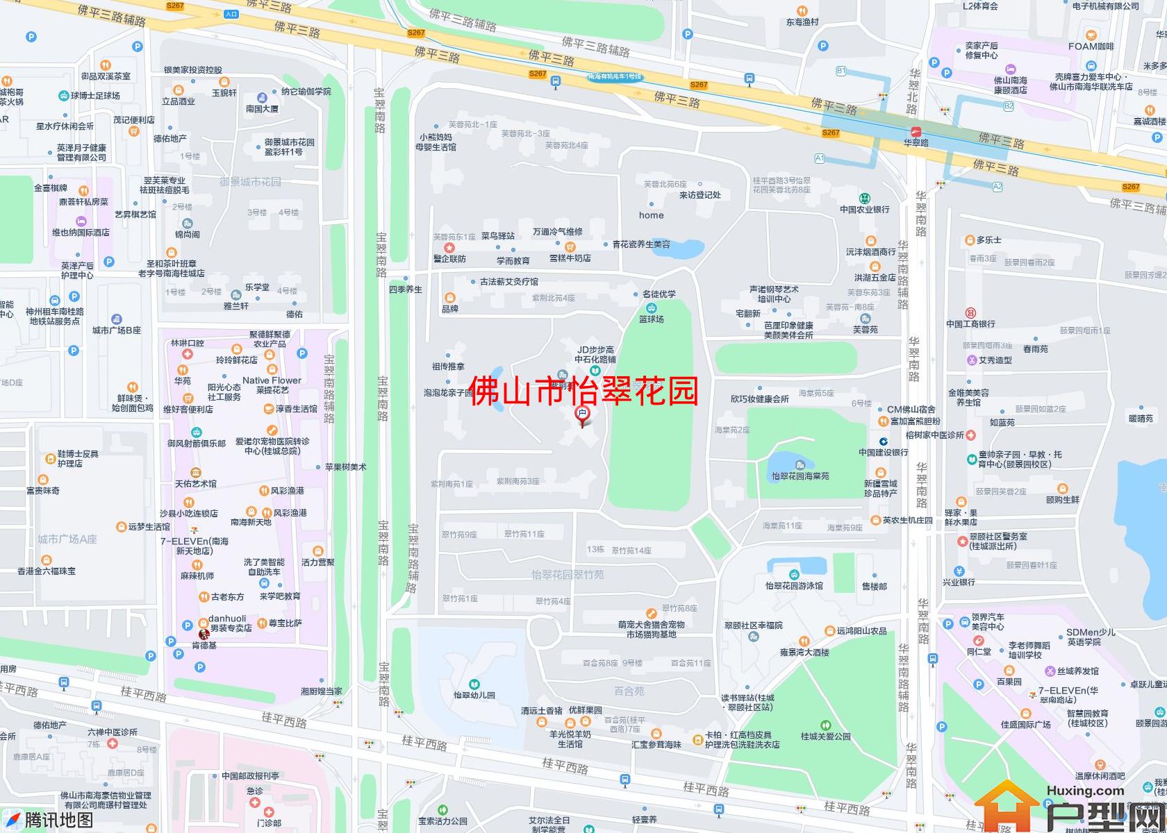 怡翠花园小区 - 户型网