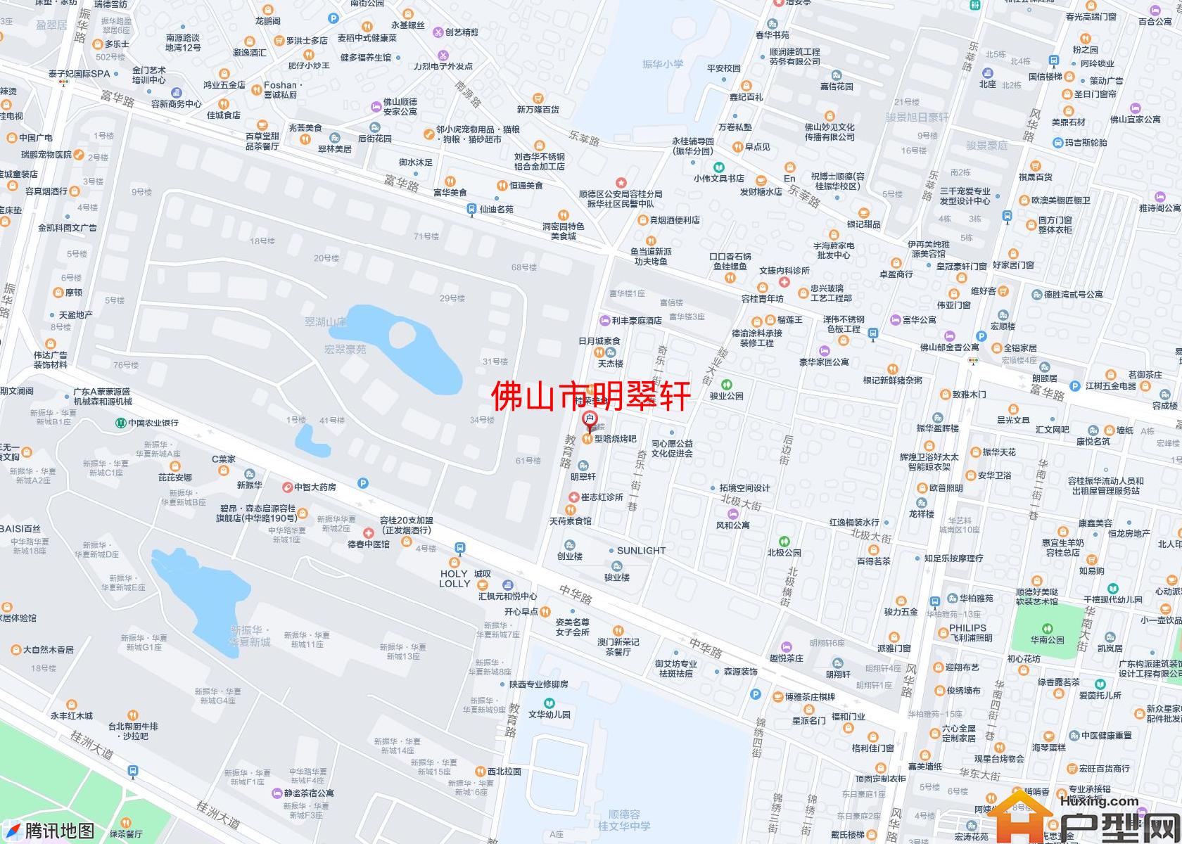 明翠轩小区 - 户型网