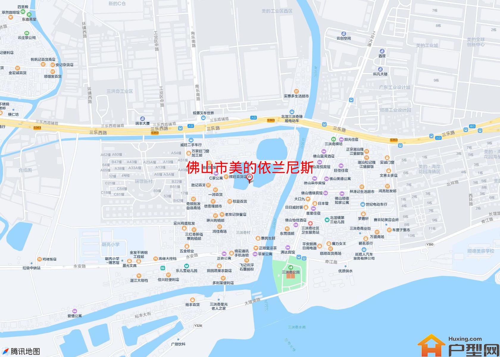 美的依兰尼斯小区 - 户型网