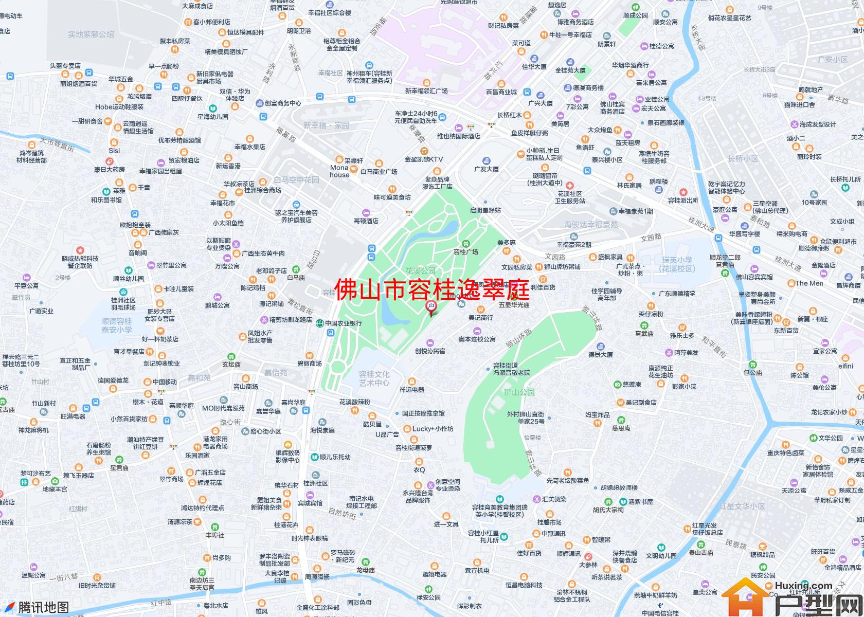 容桂逸翠庭小区 - 户型网