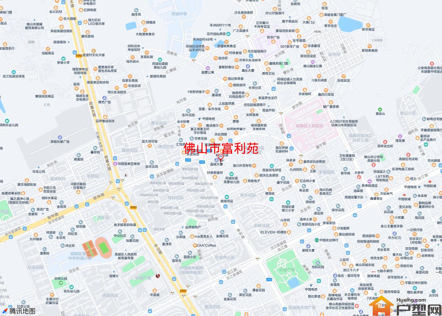 富利苑小区 - 户型网