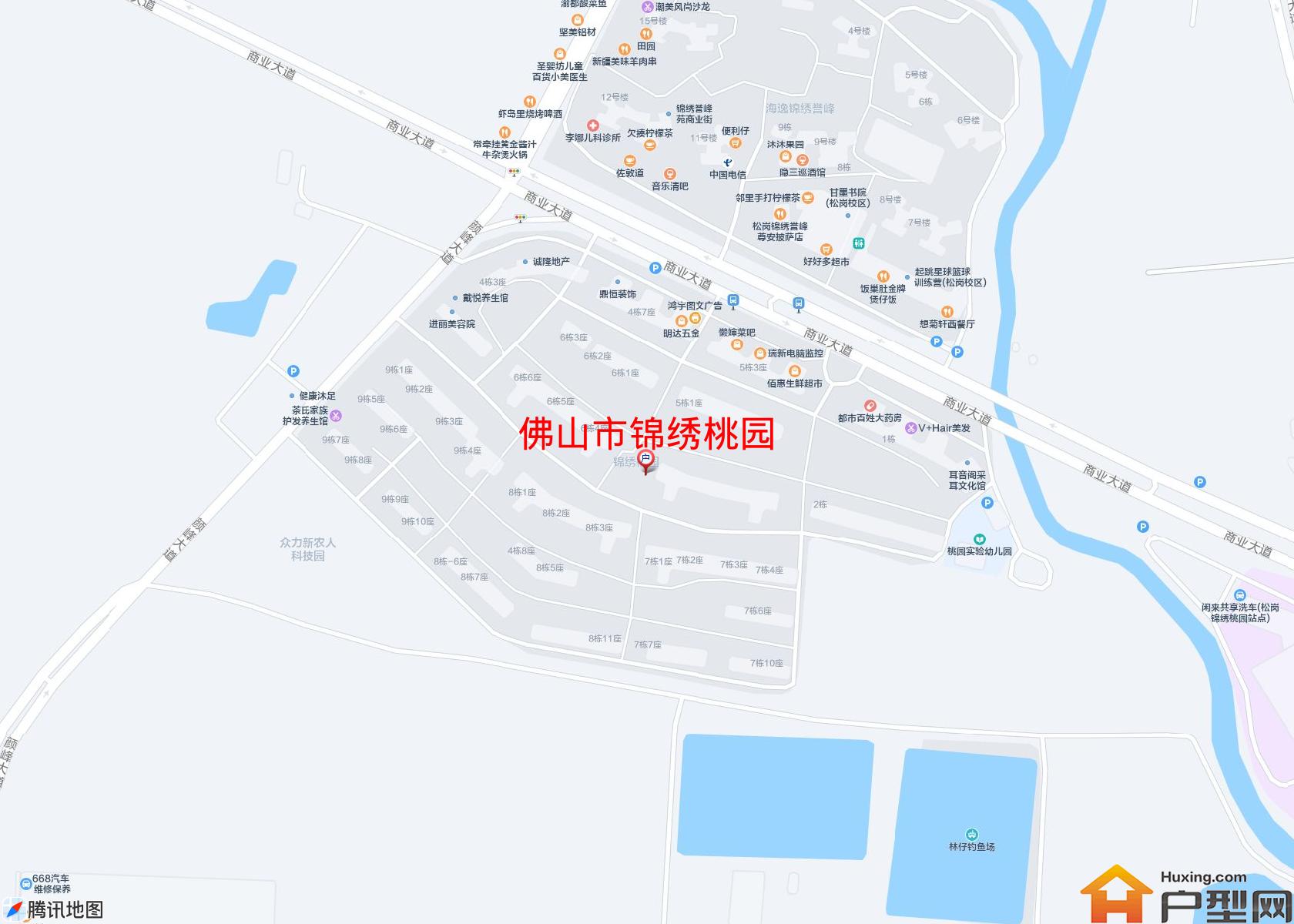 锦绣桃园小区 - 户型网