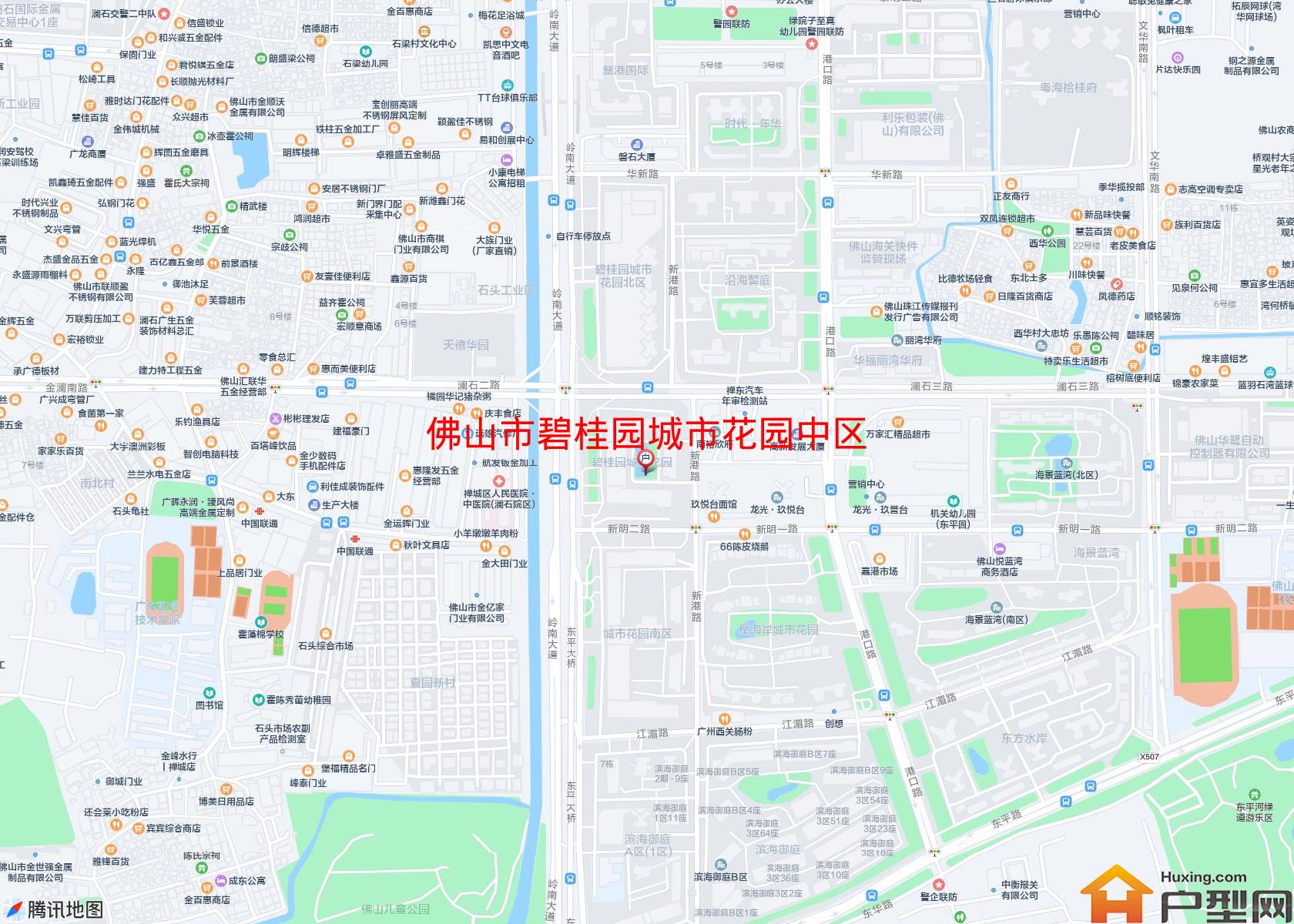 碧桂园城市花园中区小区 - 户型网