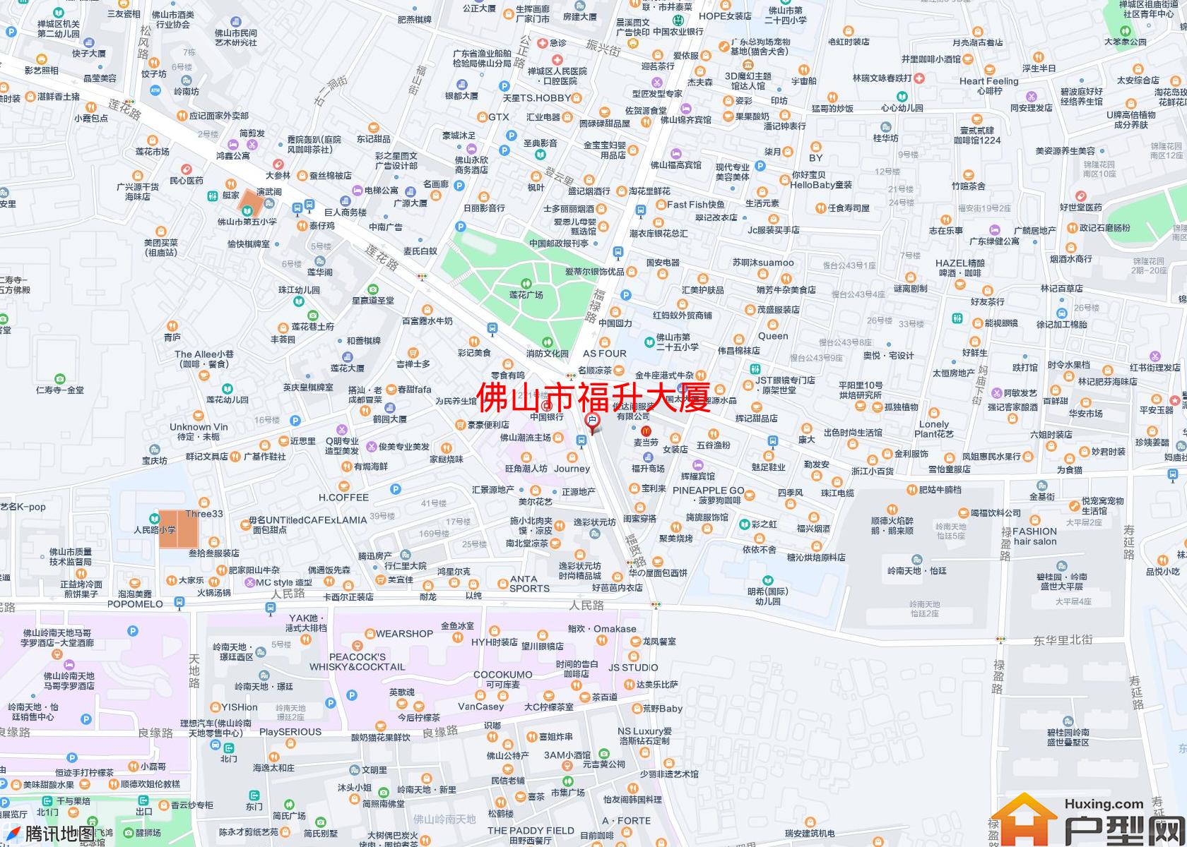 福升大厦小区 - 户型网