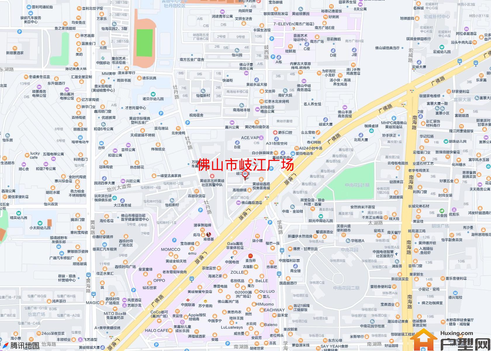 岐江广场小区 - 户型网