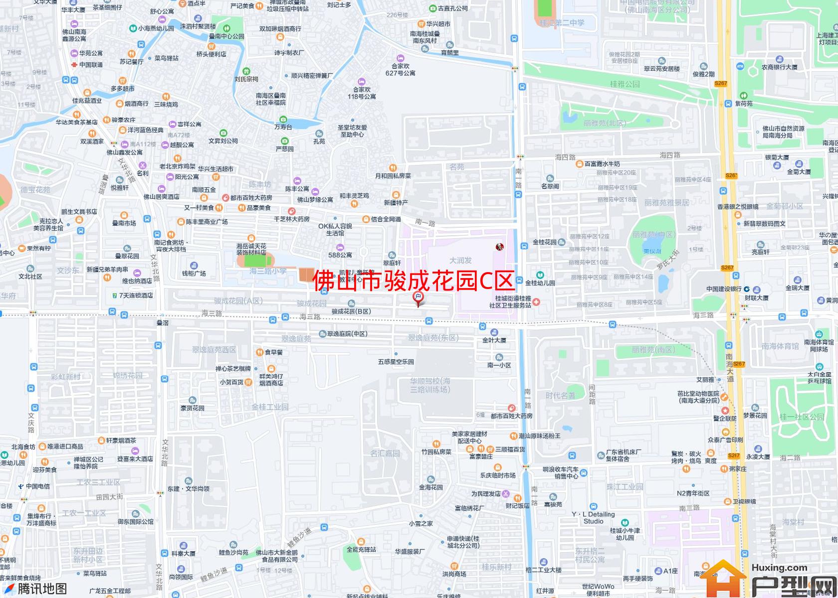 骏成花园C区小区 - 户型网