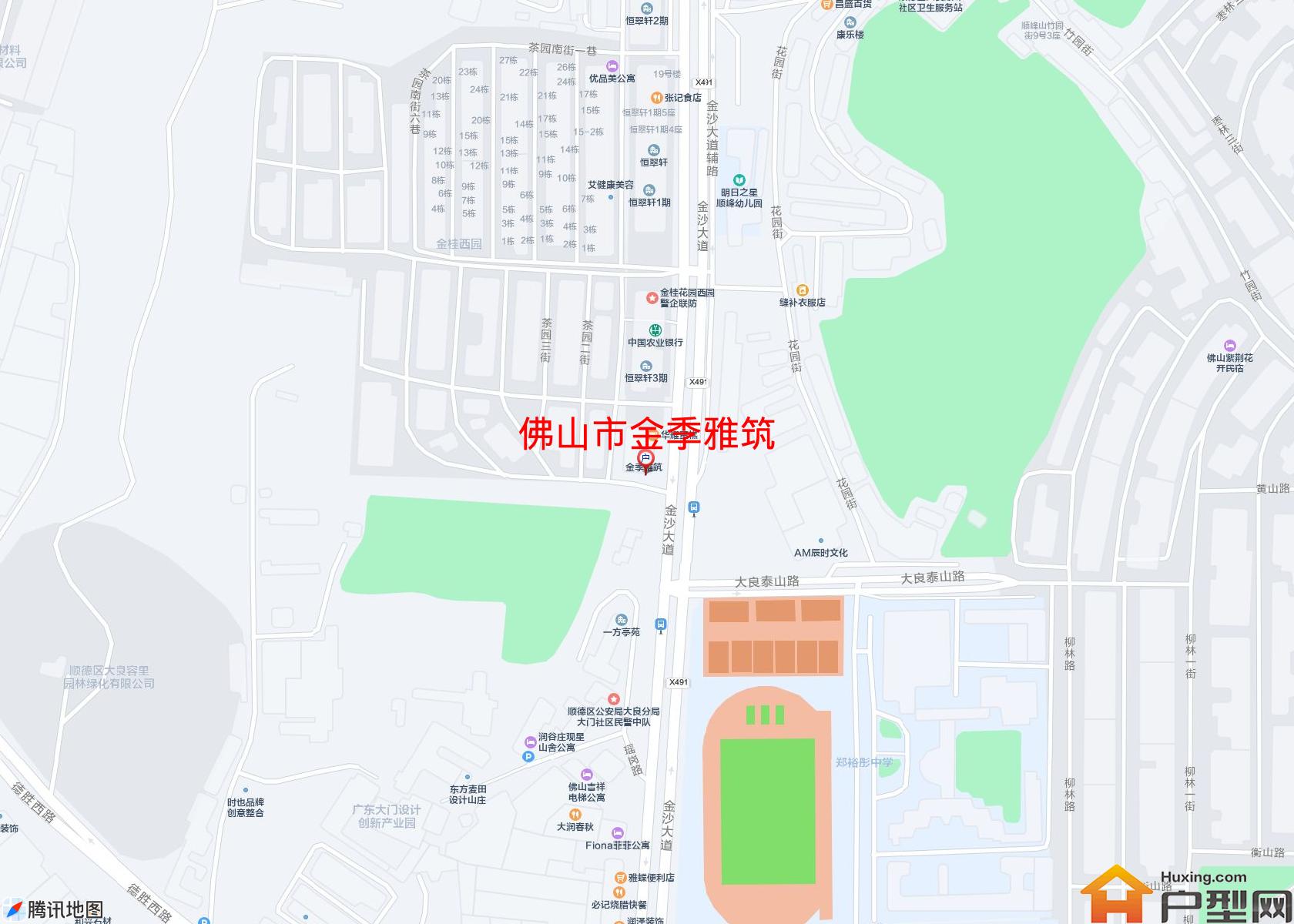 金季雅筑小区 - 户型网