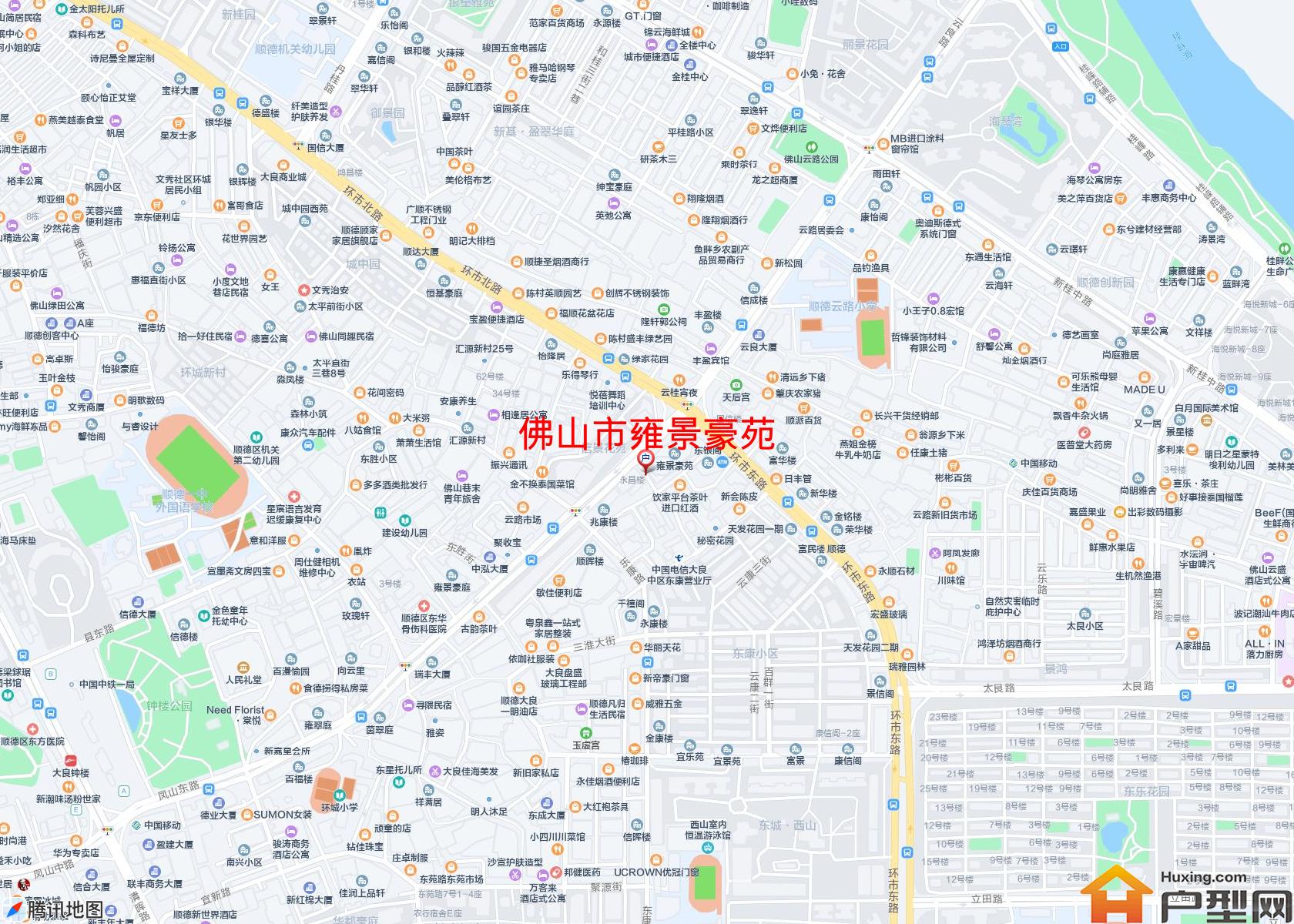 雍景豪苑小区 - 户型网
