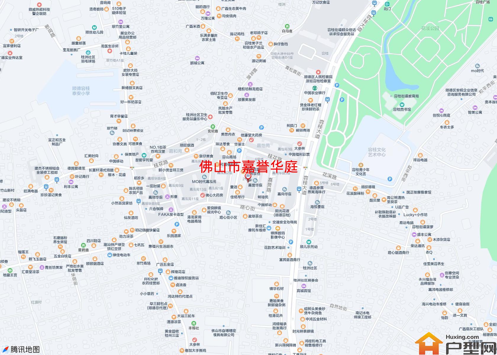 嘉誉华庭小区 - 户型网