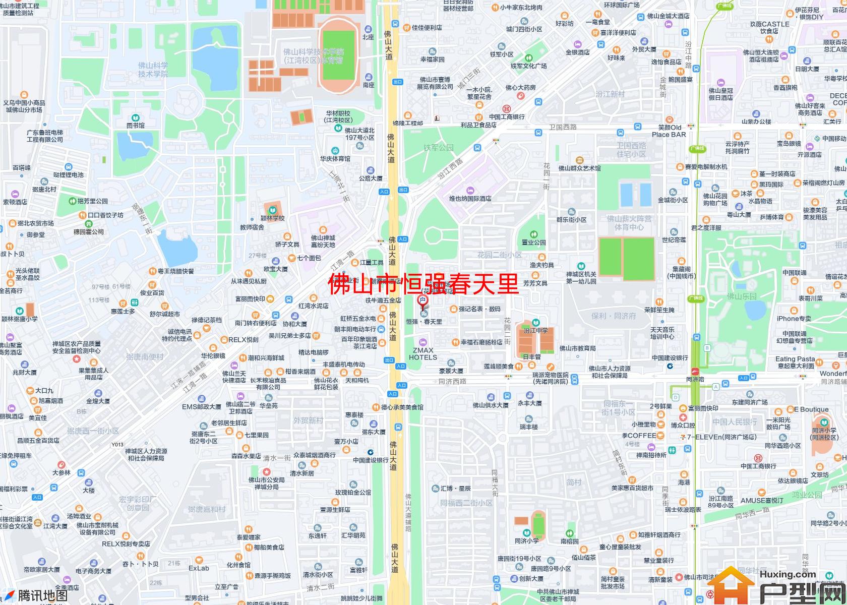 恒强春天里小区 - 户型网