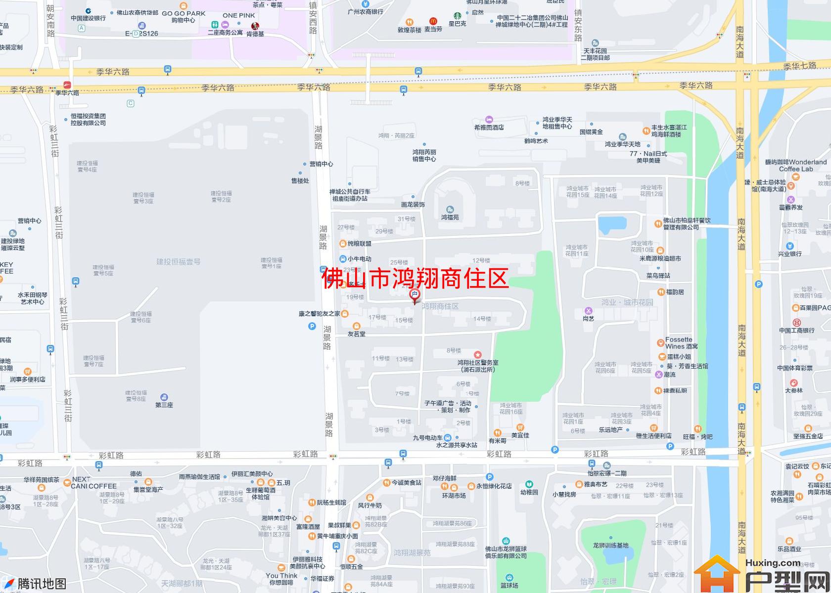 鸿翔商住区小区 - 户型网