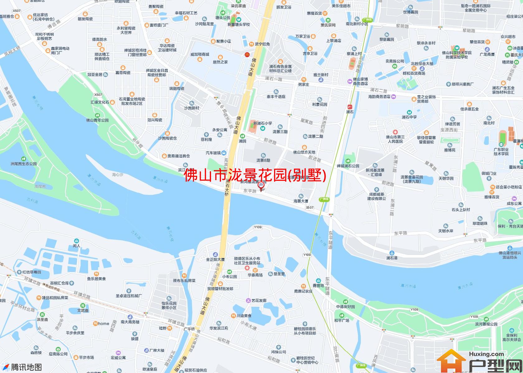 泷景花园(别墅)小区 - 户型网