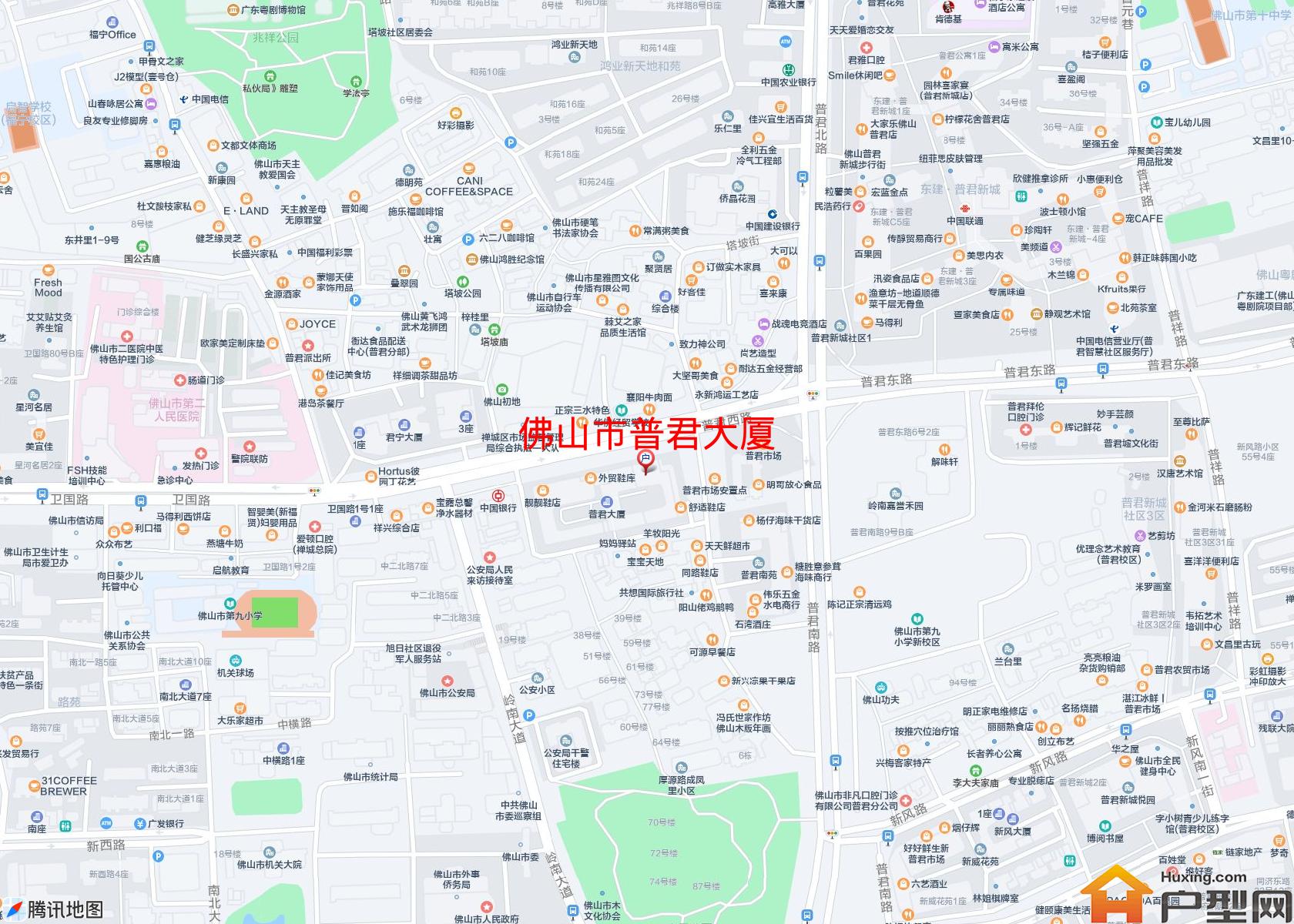 普君大厦小区 - 户型网
