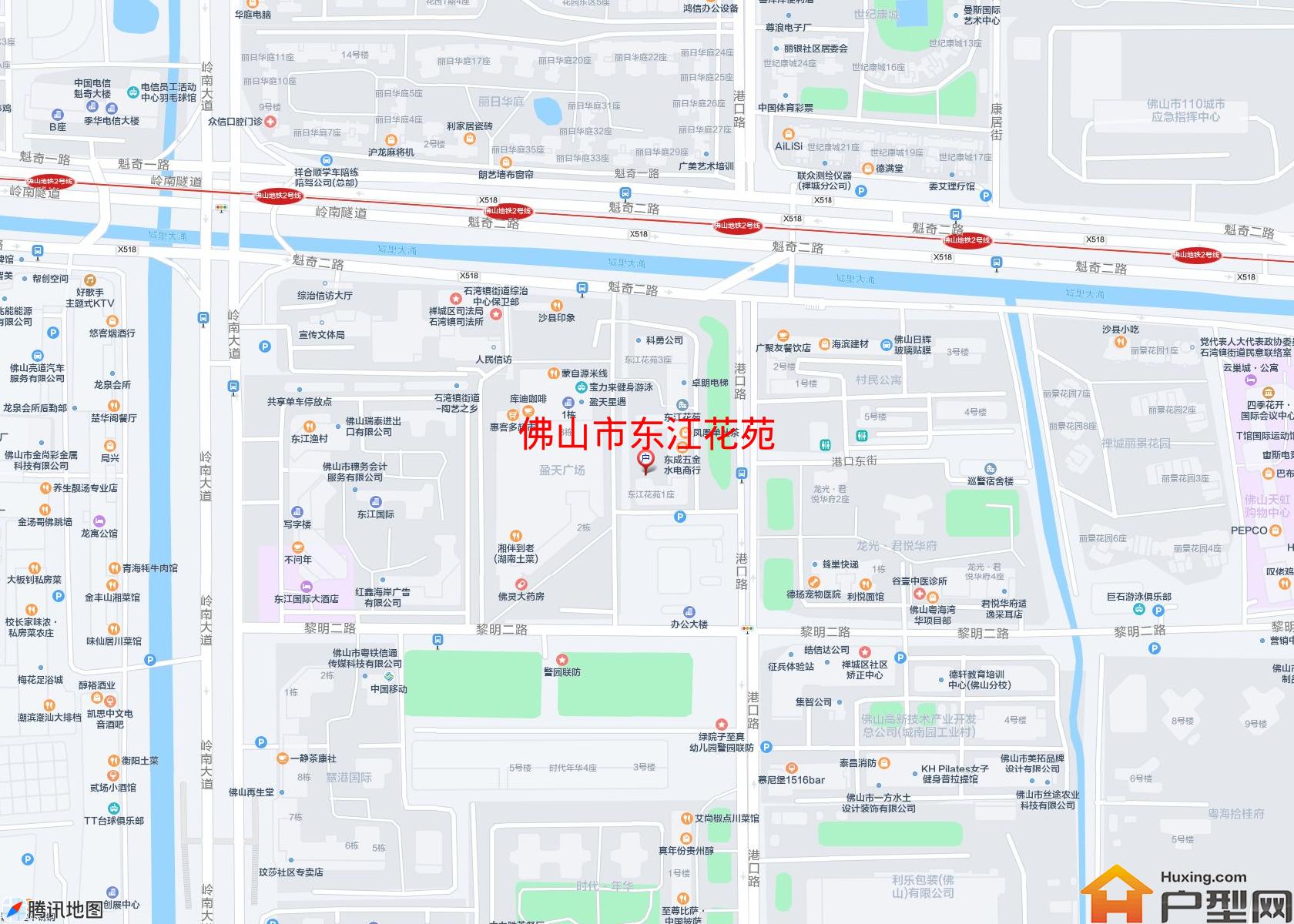 东江花苑小区 - 户型网