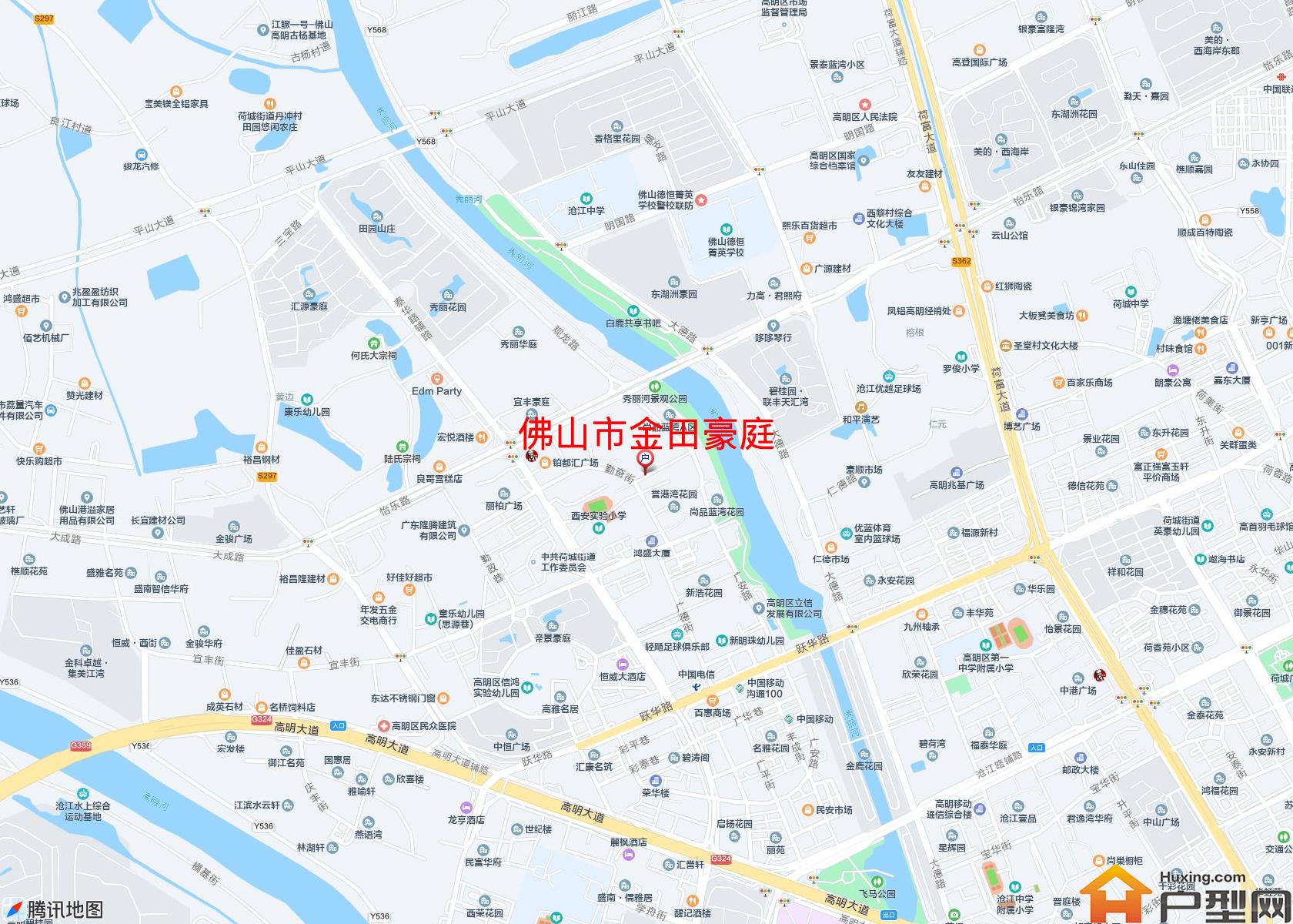 金田豪庭小区 - 户型网