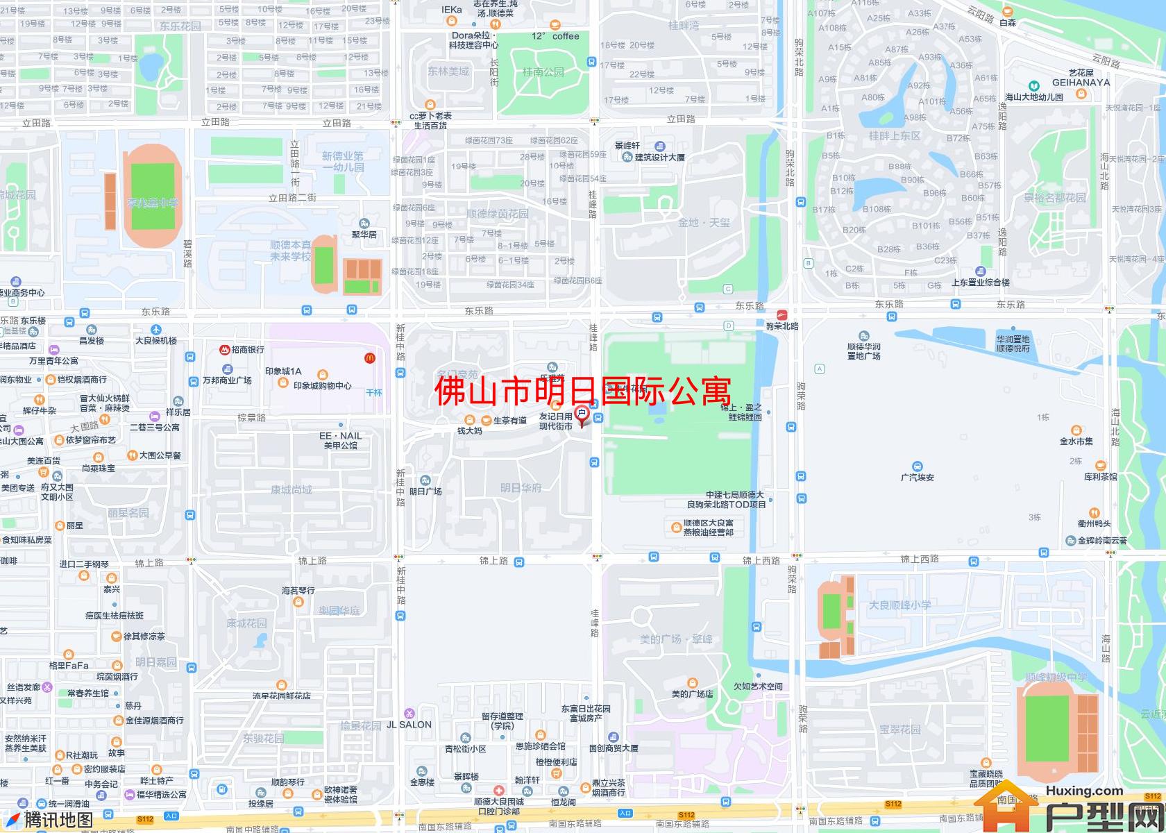 明日国际公寓小区 - 户型网
