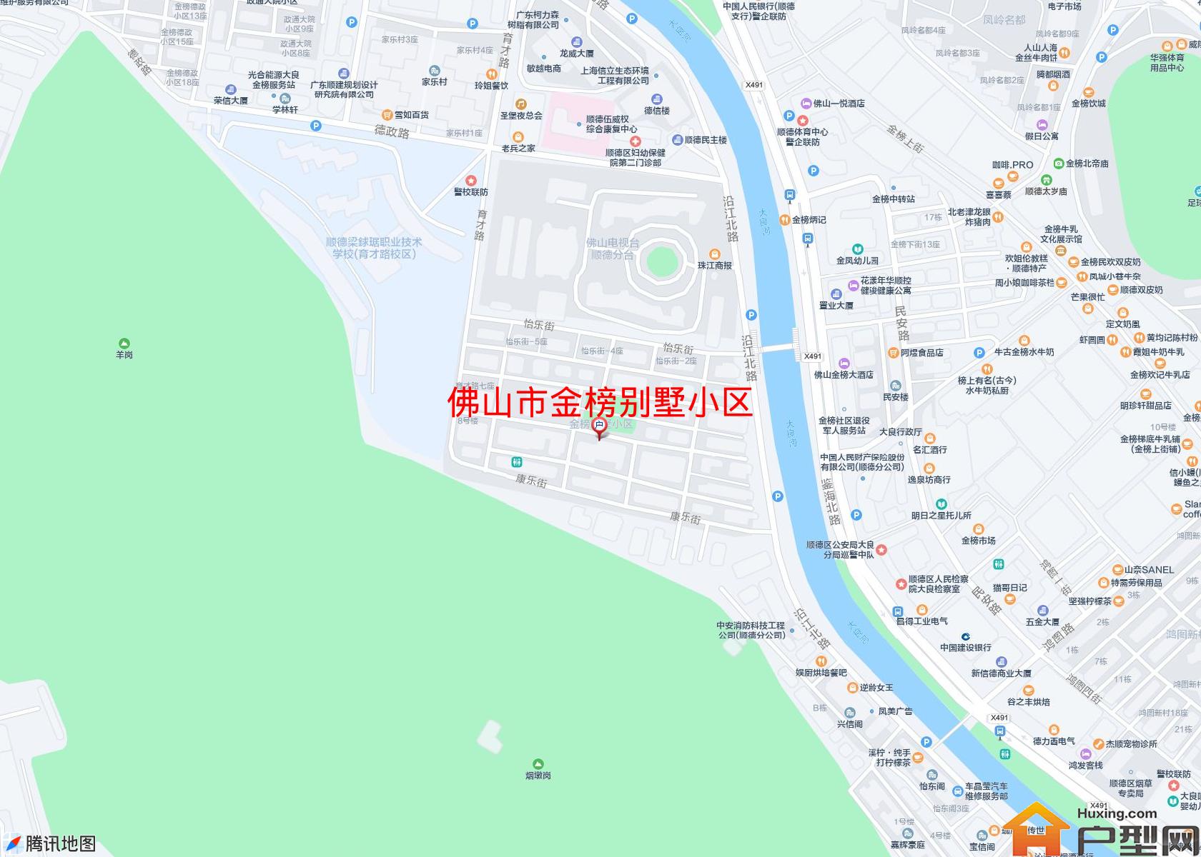 金榜别墅小区小区 - 户型网