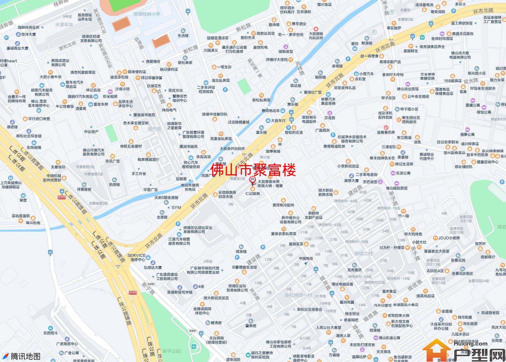 聚富楼小区 - 户型网