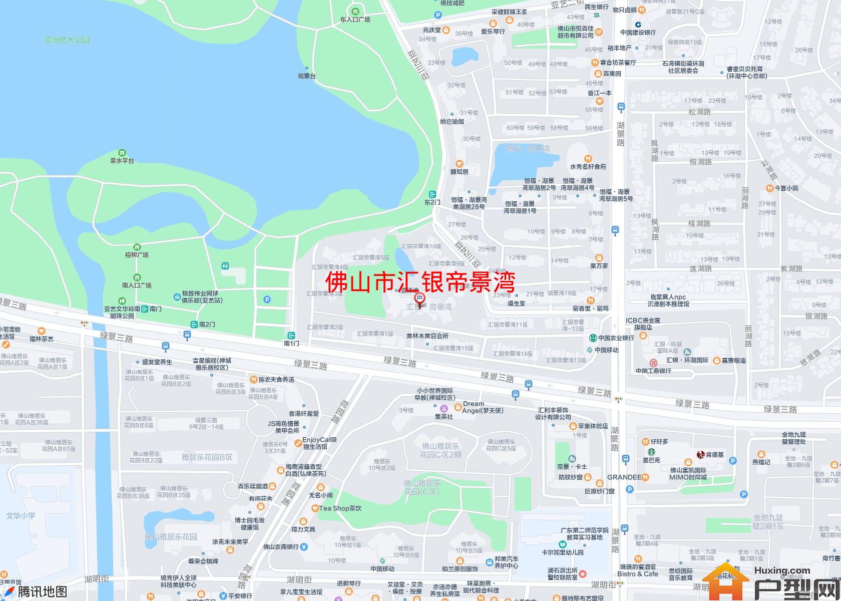 汇银帝景湾小区 - 户型网