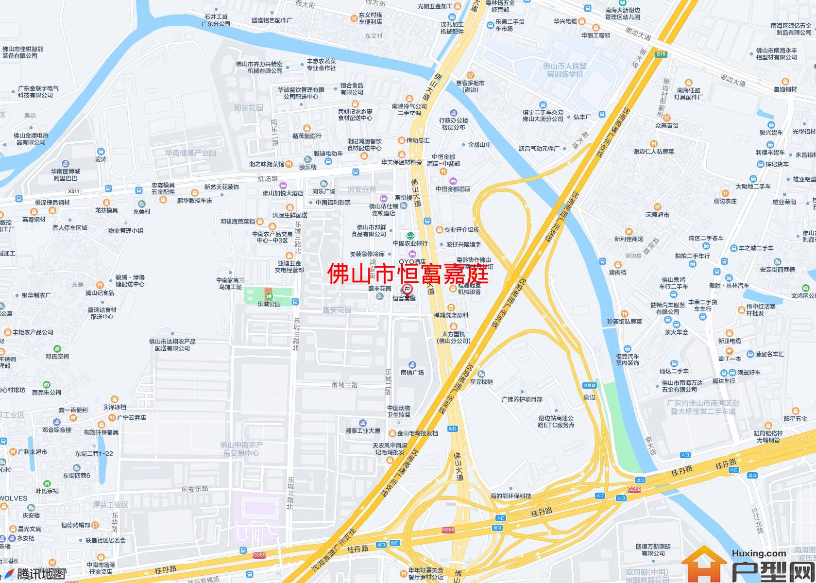 恒富嘉庭小区 - 户型网