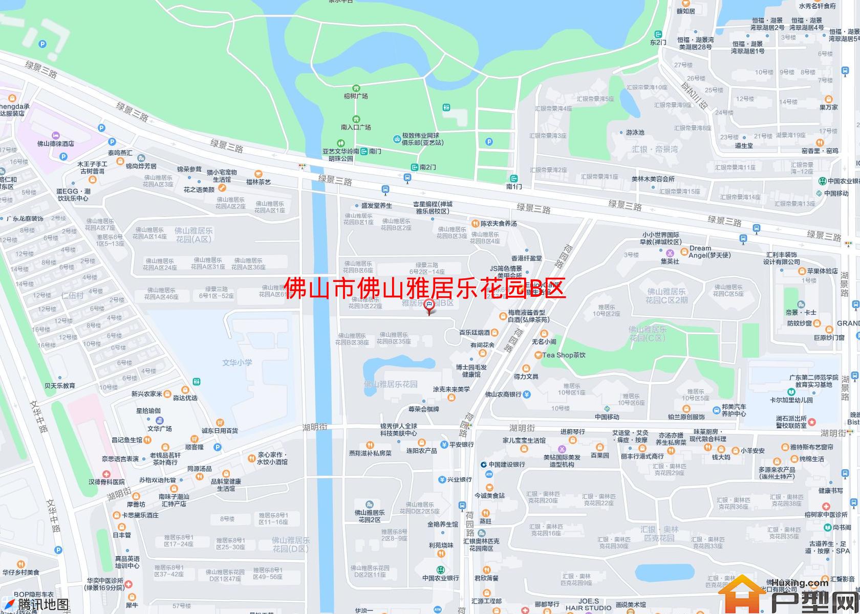 佛山雅居乐花园B区小区 - 户型网