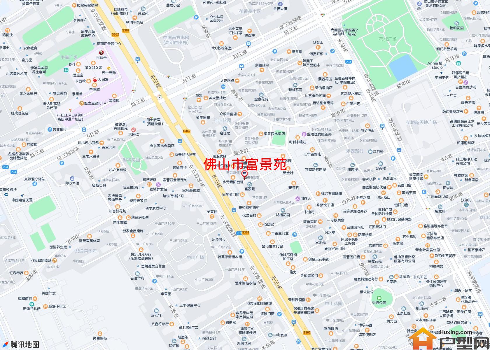 富景苑小区 - 户型网