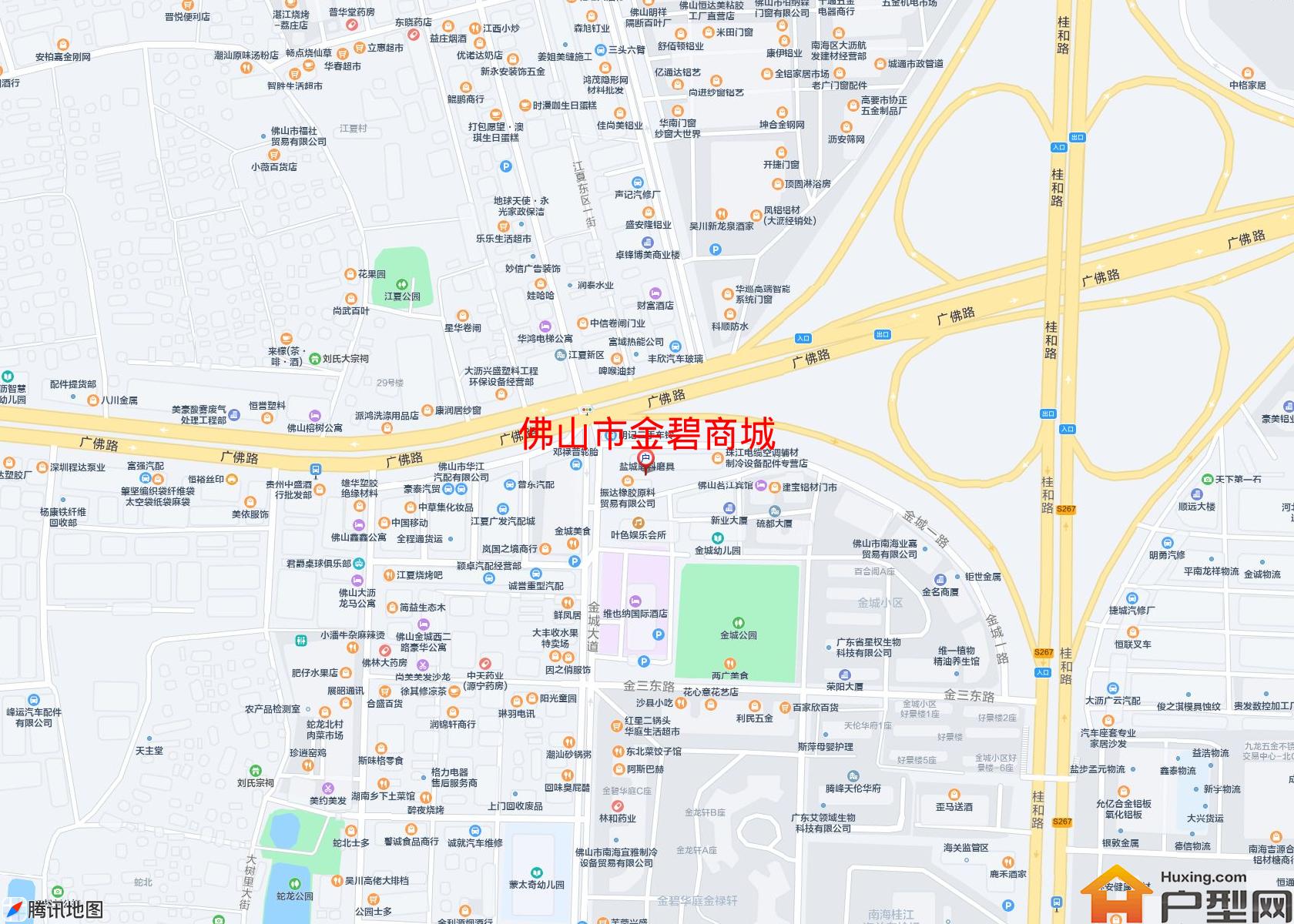 金碧商城小区 - 户型网