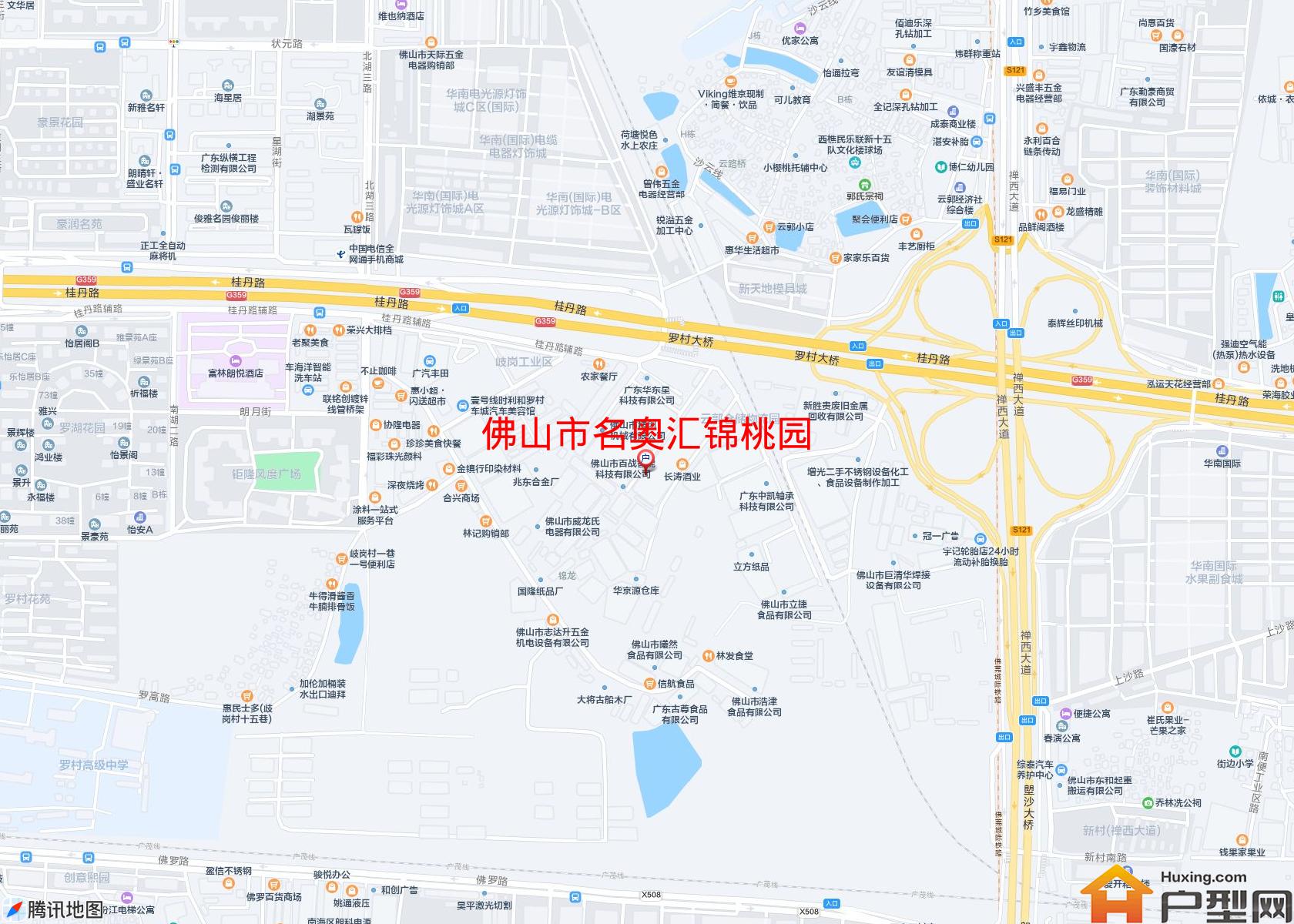 名奥汇锦桃园小区 - 户型网