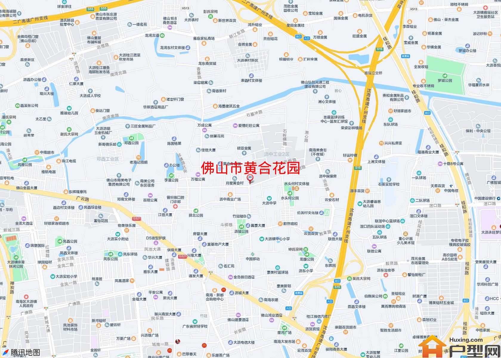 黄合花园小区 - 户型网